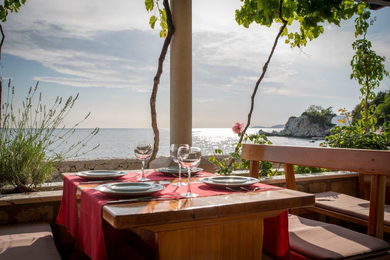 Poseydon Beach Bungalow Mlini Luaran gambar
